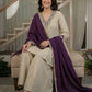 Beige Pearl Sharara Set