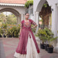 Bandhani Medallion Jacket Lehenga