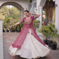 Bandhani Medallion Jacket Lehenga
