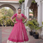 Bandhani Medallion Jacket Lehenga