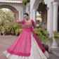Bandhani Medallion Jacket Lehenga
