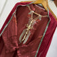 Cocoa Brown Potli Tassel Kurta Set