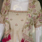 Ivory Floral Tassel Cape Palazzo Set