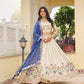Embroidered Tissue Silk Festival Lehenga Choli