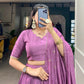 Pure Chanderi Zari Weaving Lehenga Set with Dupatta