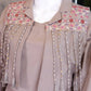 Taupe Fringe Jacket Co-ord