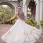 Palm Motif Gota Lehenga Set