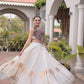 Palm Motif Gota Lehenga Set