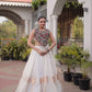 Palm Motif Gota Lehenga Set