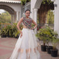 Palm Motif Gota Lehenga Set