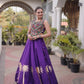 Palm Motif Gota Lehenga Set