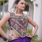 Palm Motif Gota Lehenga Set