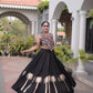 Palm Motif Gota Lehenga Set