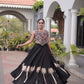 Palm Motif Gota Lehenga Set