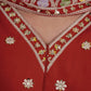 Rust Floral Sequin Sharara