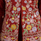 Rust Floral Sequin Sharara