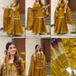 Mustard Gota Flared Sharara