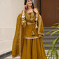 Mustard Gota Flared Sharara