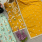 Designer Crepe Silk Embroidered Suit Set