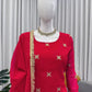Scarlet Grace Faux Georgette Sequin Sharara Set