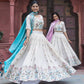 Embroidered Tissue Silk Lehenga Choli