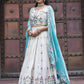 Embroidered Tissue Silk Lehenga Choli