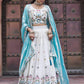 Embroidered Tissue Silk Lehenga Choli