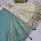 Embroidered Tissue Silk Lehenga Choli