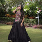 Kutchi Patchwork Kora Lehenga
