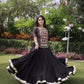 Kutchi Patchwork Kora Lehenga