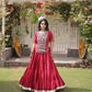Kutchi Patchwork Kora Lehenga