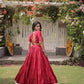 Kutchi Patchwork Kora Lehenga