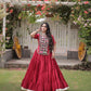 Kutchi Patchwork Kora Lehenga