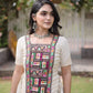 Kutchi Patchwork Kora Lehenga