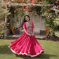 Kutchi Patchwork Kora Lehenga