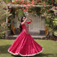 Kutchi Patchwork Kora Lehenga