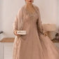 Designer Heavy Georgette Embroidered Party Wear Gown Set