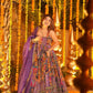Rajwadi Patchwork Print Anarkali Gown