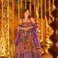 Rajwadi Patchwork Print Anarkali Gown
