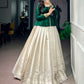 Emerald Peplum Zari Lehenga