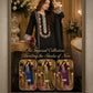 Rayon Satin Threadwork Suit