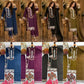 Rayon Satin Threadwork Suit