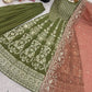 Embroidered Chinon Silk Sharara Suit Set
