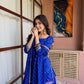 Bandhani Print Top Palazzo Set with Gota