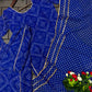 Bandhani Print Top Palazzo Set with Gota