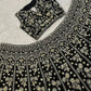 Black Zari Sequin Lehenga Set