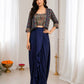 Embroidered Koti Ruffle Skirt Set