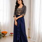 Embroidered Koti Ruffle Skirt Set