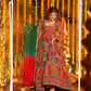 Rajwadi Patchwork Print Anarkali Gown