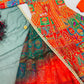 Rajwadi Patchwork Print Anarkali Gown